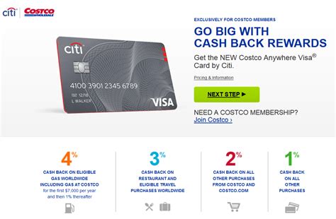 www.costco anywhere visa|citi cash back anywhere.